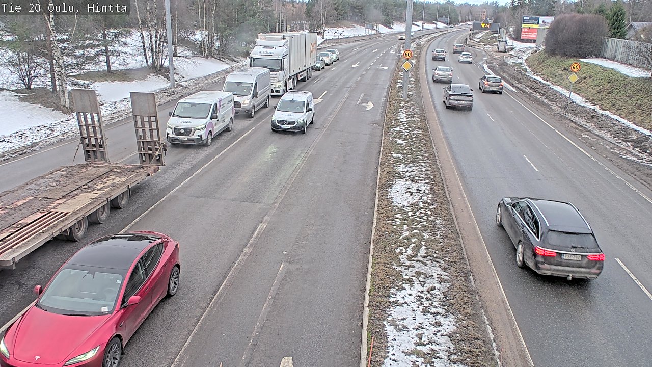 Kelikamerat Kuva Tie 20 Oulu, Hintta, Oulu, Pohjois-Pohjanmaa