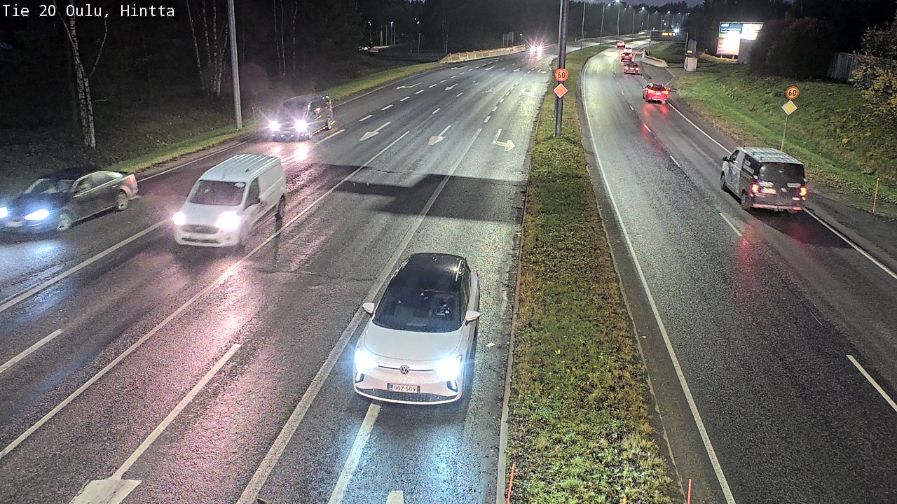 Kelikamerat Kuva Tie 20 Oulu, Hintta, Oulu, Pohjois-Pohjanmaa