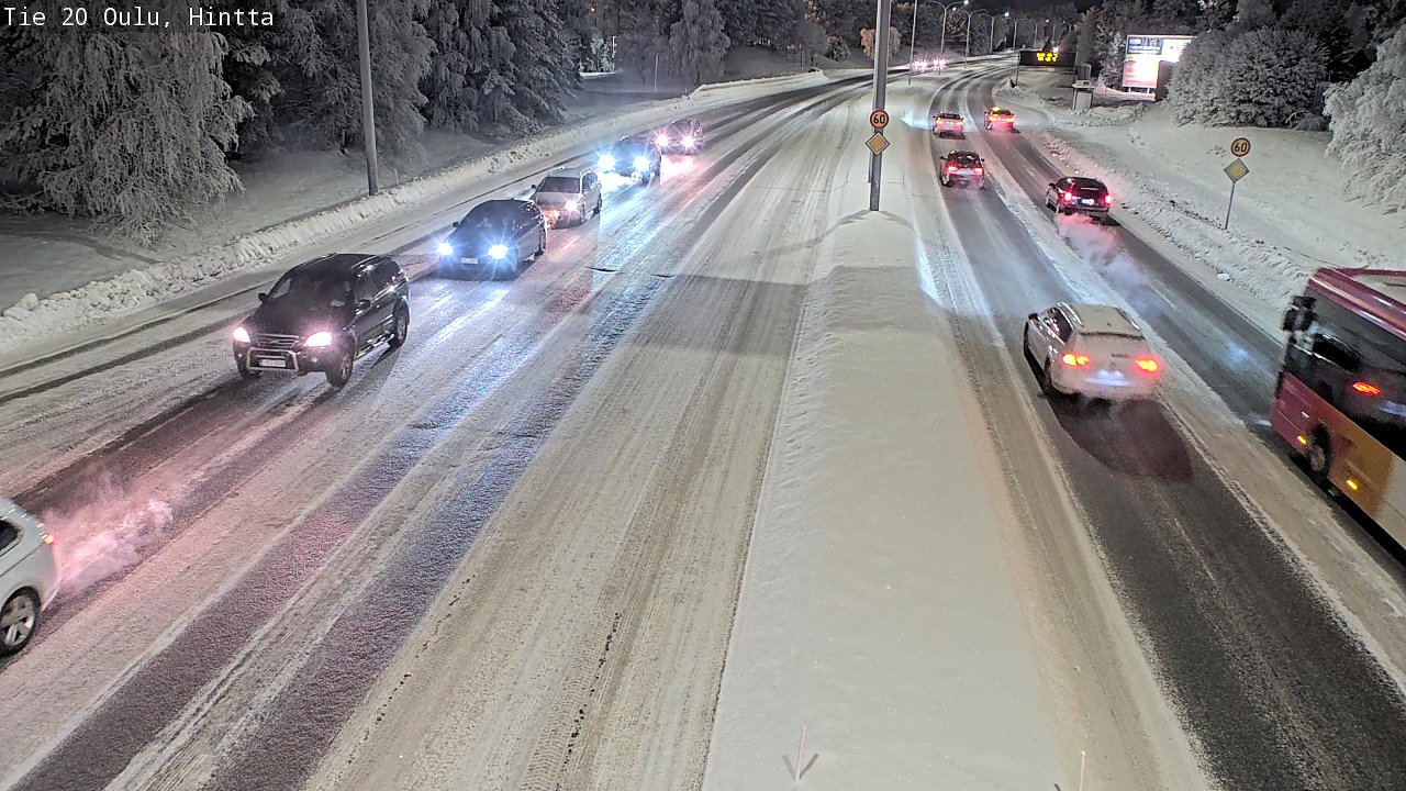 Kelikamerat Kuva Tie 20 Oulu, Hintta, Oulu, Pohjois-Pohjanmaa