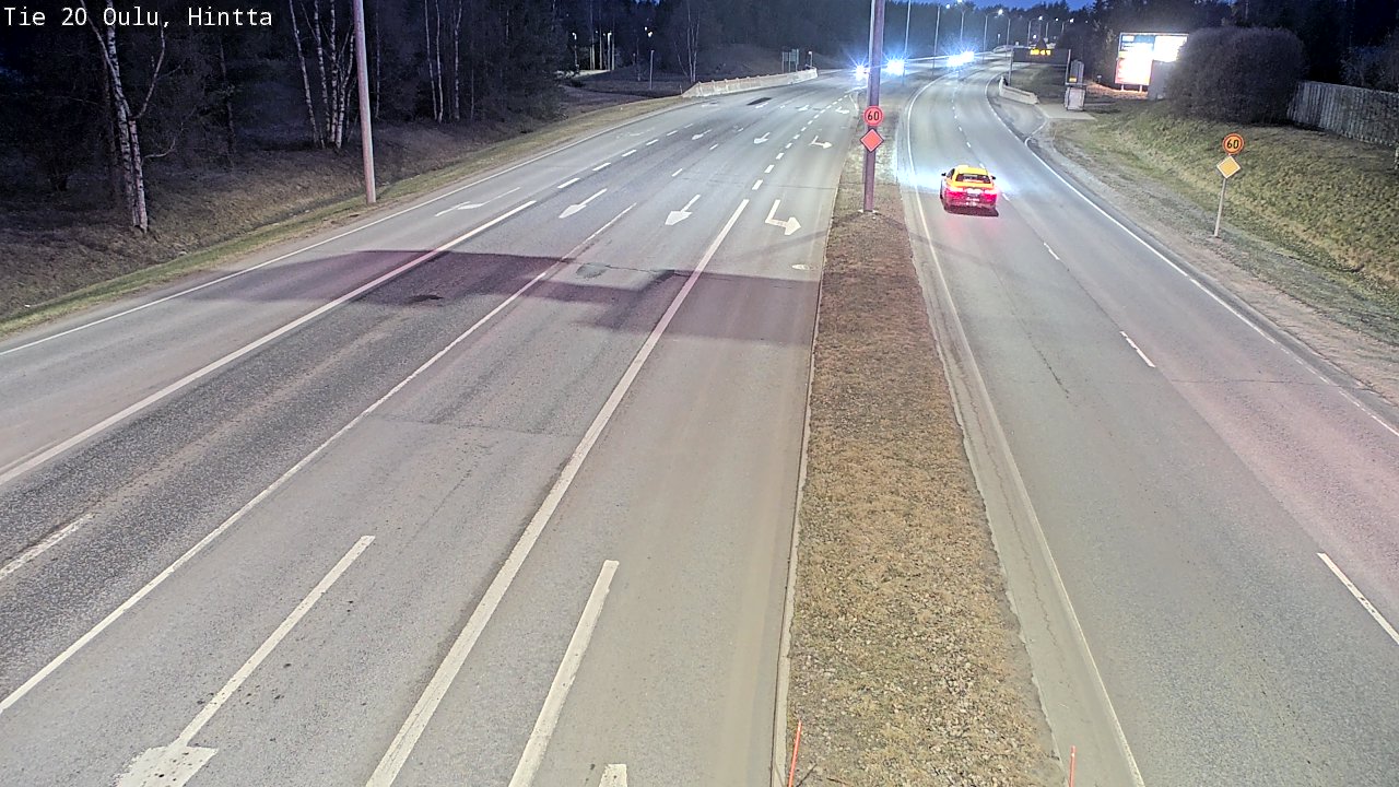 Kelikamerat Kuva Tie 20 Oulu, Hintta, Oulu, Pohjois-Pohjanmaa