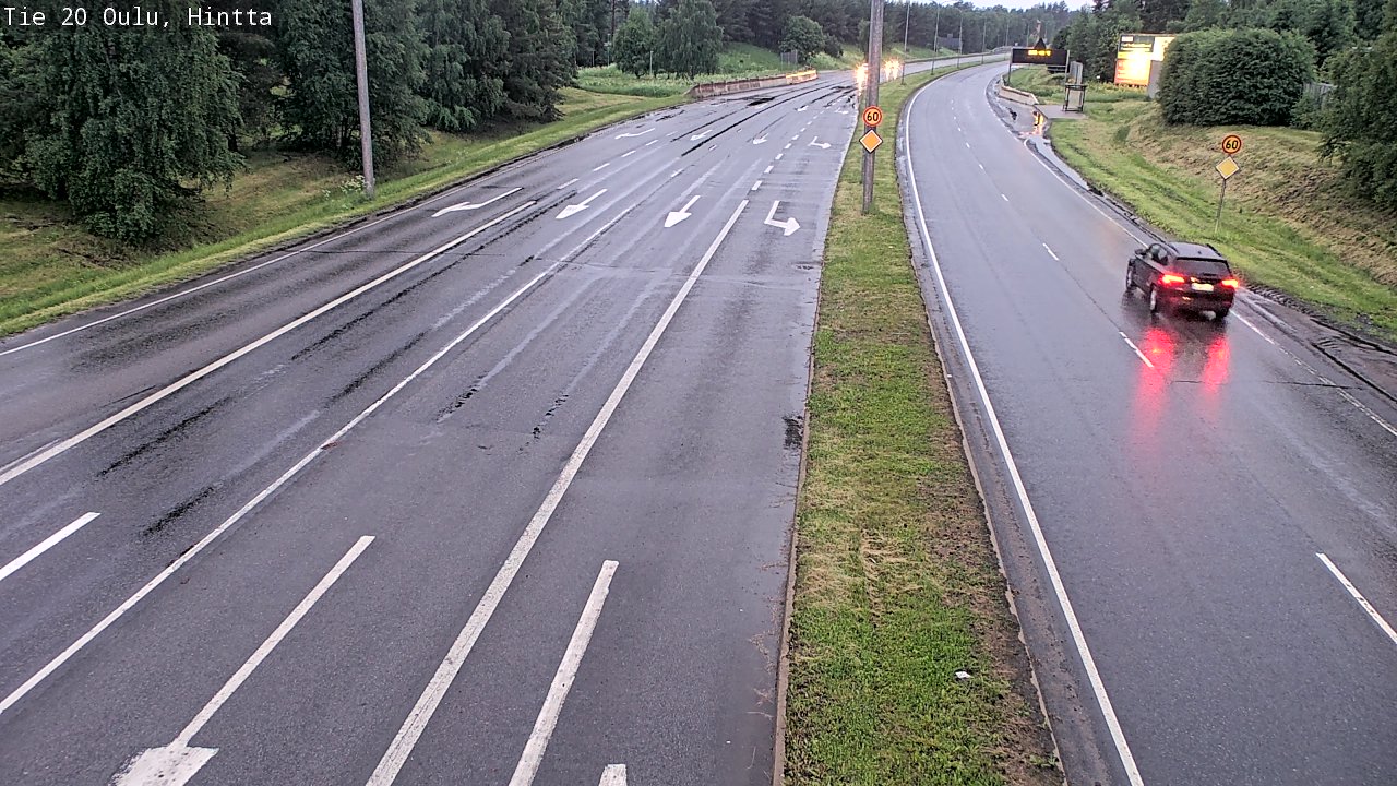 Kelikamerat Kuva Tie 20 Oulu, Hintta, Oulu, Pohjois-Pohjanmaa
