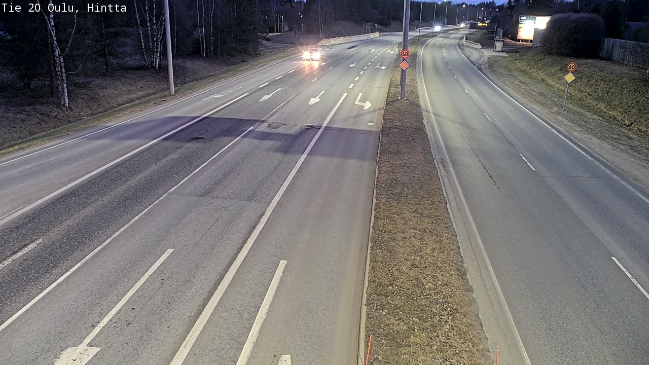 Kelikamerat Kuva Tie 20 Oulu, Hintta, Oulu, Pohjois-Pohjanmaa