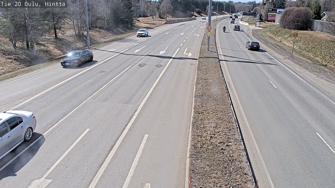 Kelikamerat Kuva Tie 20 Oulu, Hintta, Oulu, Pohjois-Pohjanmaa