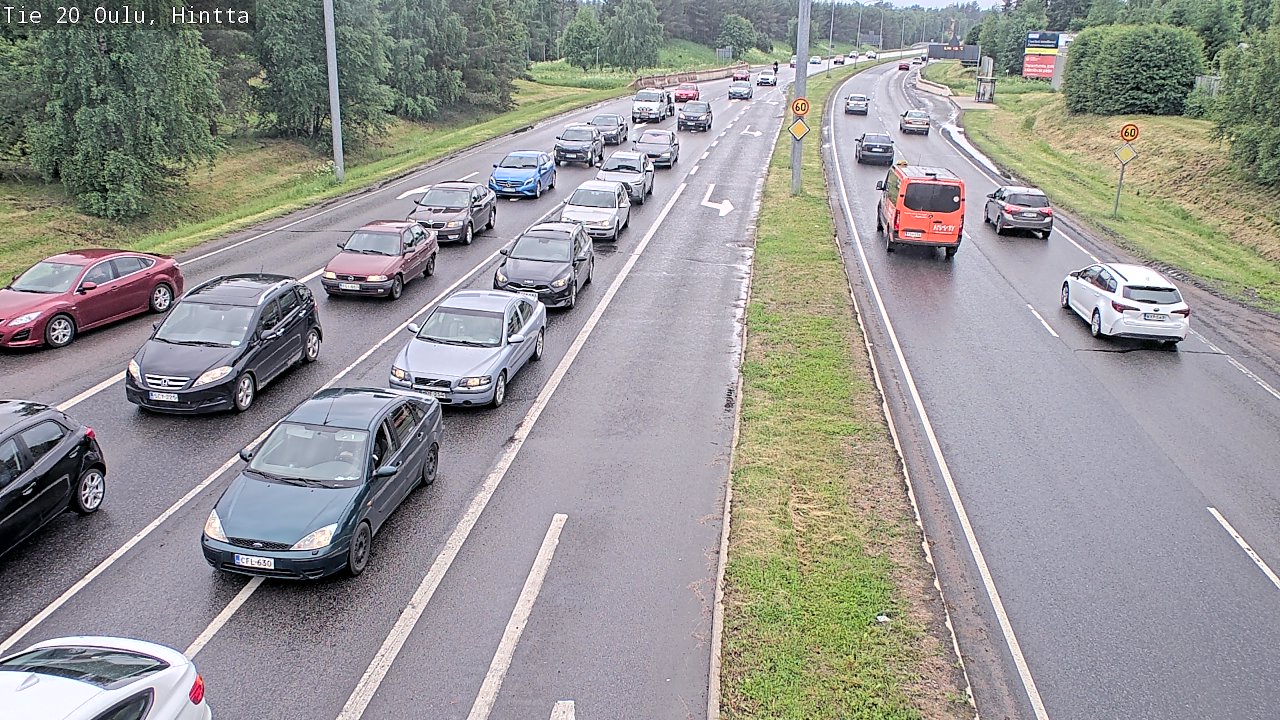 Kelikamerat Kuva Tie 20 Oulu, Hintta, Oulu, Pohjois-Pohjanmaa
