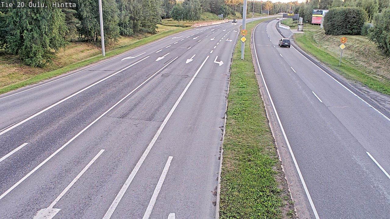 Kelikamerat Kuva Tie 20 Oulu, Hintta, Oulu, Pohjois-Pohjanmaa