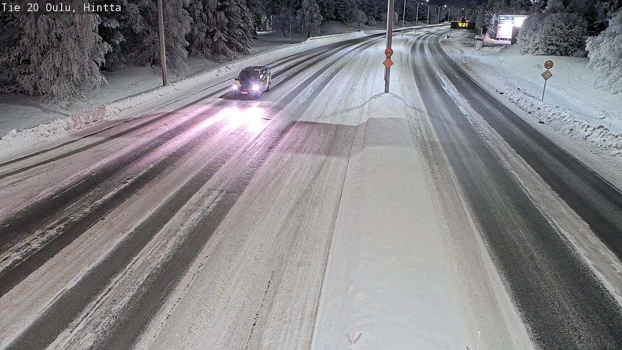 Kelikamerat Kuva Tie 20 Oulu, Hintta, Oulu, Pohjois-Pohjanmaa