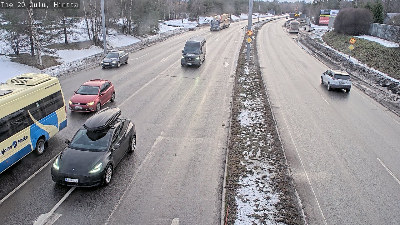 Kelikamerat Kuva Tie 20 Oulu, Hintta, Oulu, Pohjois-Pohjanmaa