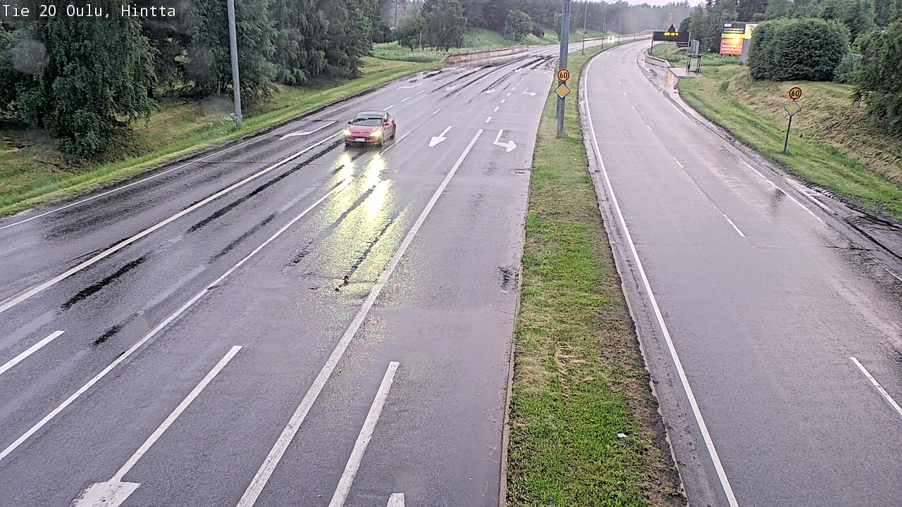 Kelikamerat Kuva Tie 20 Oulu, Hintta, Oulu, Pohjois-Pohjanmaa
