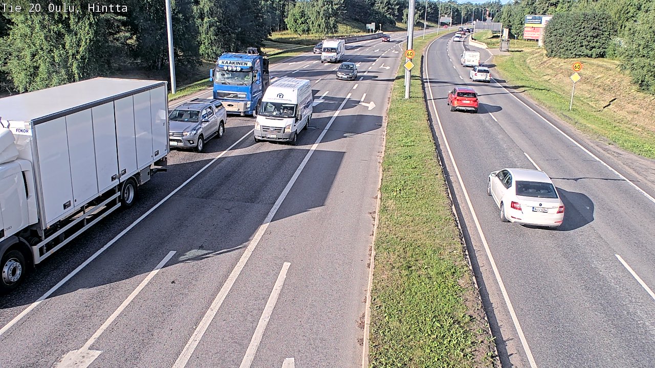 Kelikamerat Kuva Tie 20 Oulu, Hintta, Oulu, Pohjois-Pohjanmaa