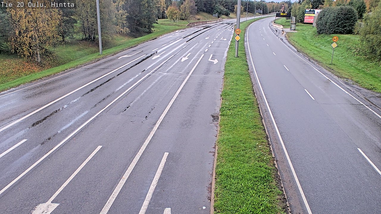 Kelikamerat Kuva Tie 20 Oulu, Hintta, Oulu, Pohjois-Pohjanmaa