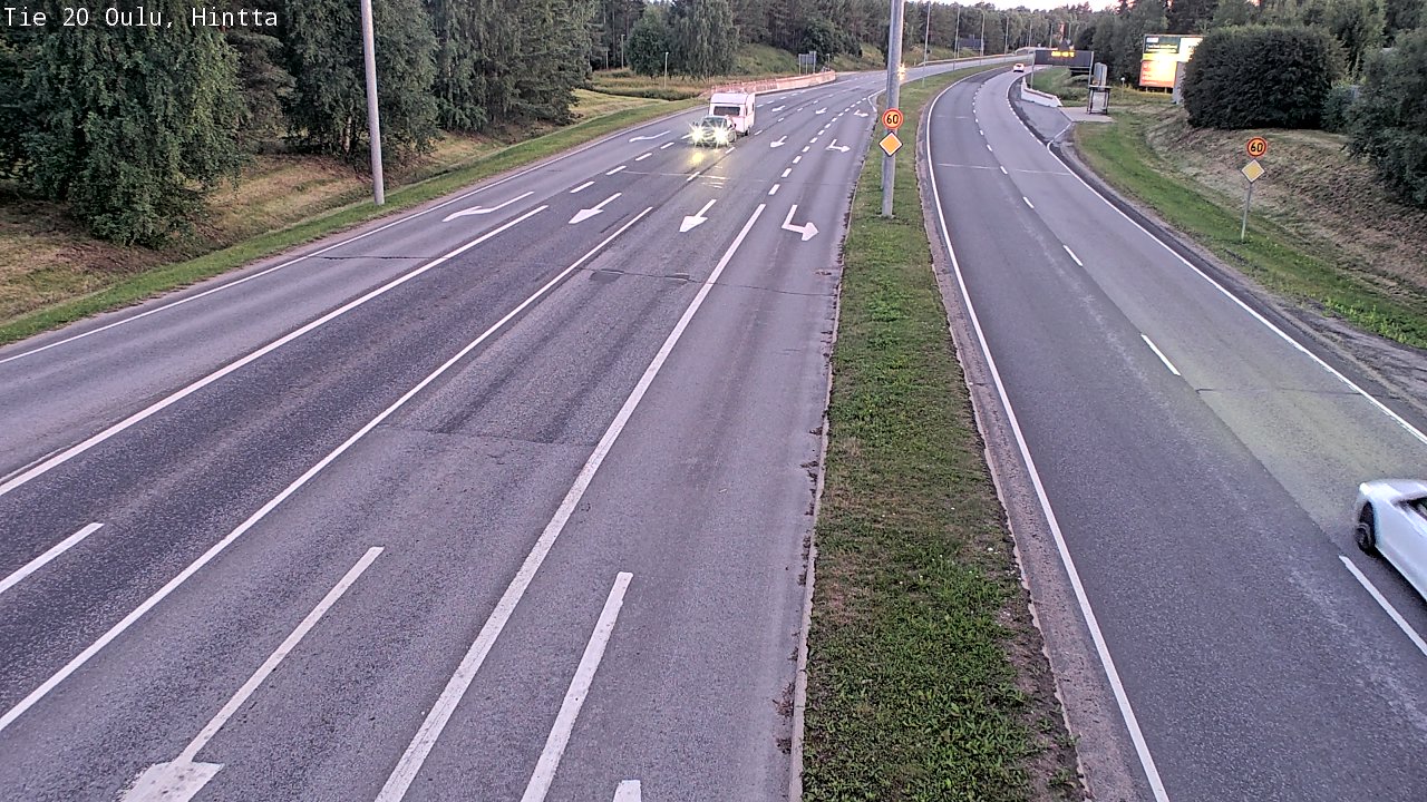 Kelikamerat Kuva Tie 20 Oulu, Hintta, Oulu, Pohjois-Pohjanmaa
