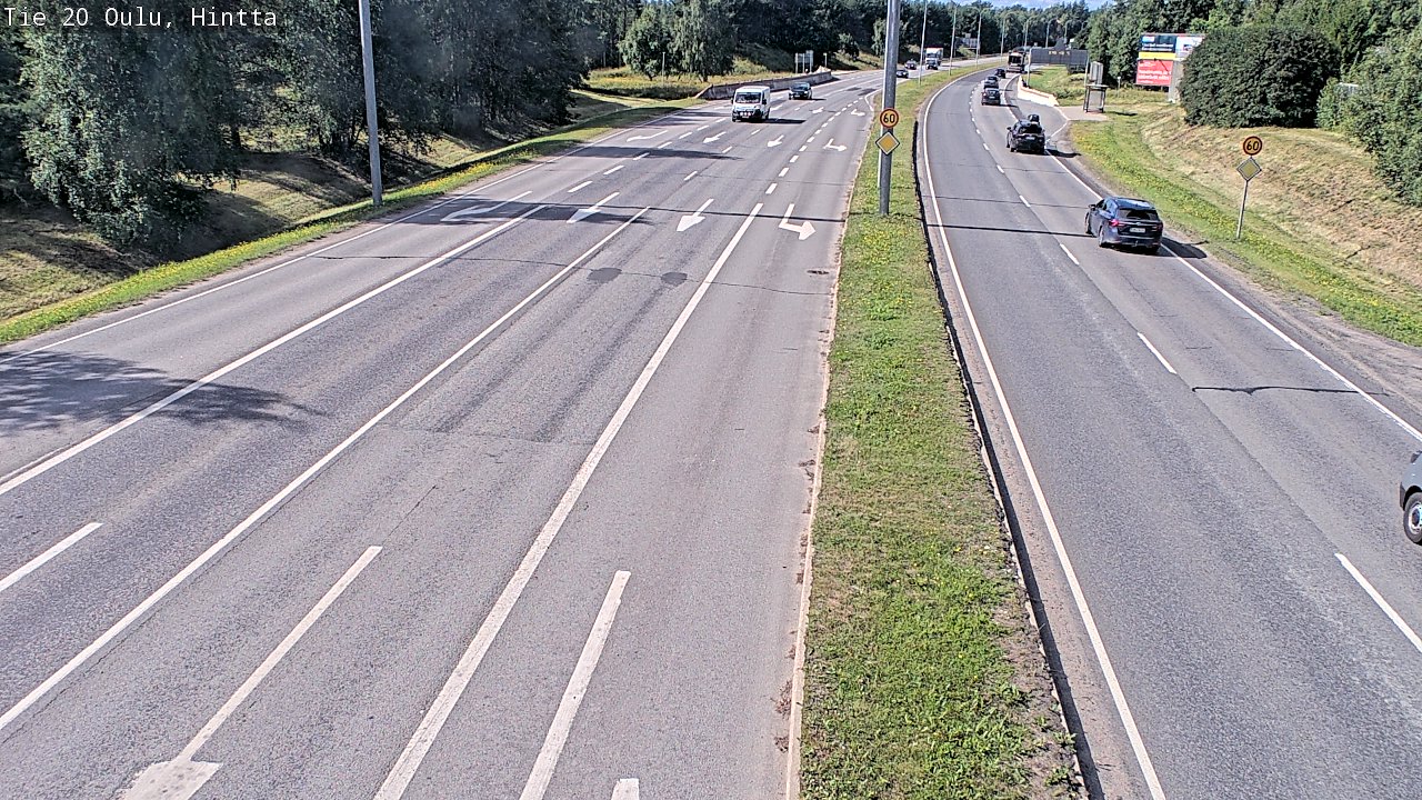 Kelikamerat Kuva Tie 20 Oulu, Hintta, Oulu, Pohjois-Pohjanmaa