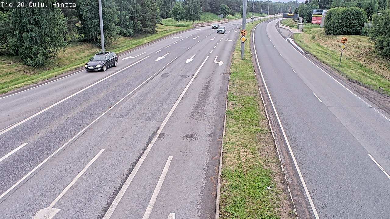 Kelikamerat Kuva Tie 20 Oulu, Hintta, Oulu, Pohjois-Pohjanmaa