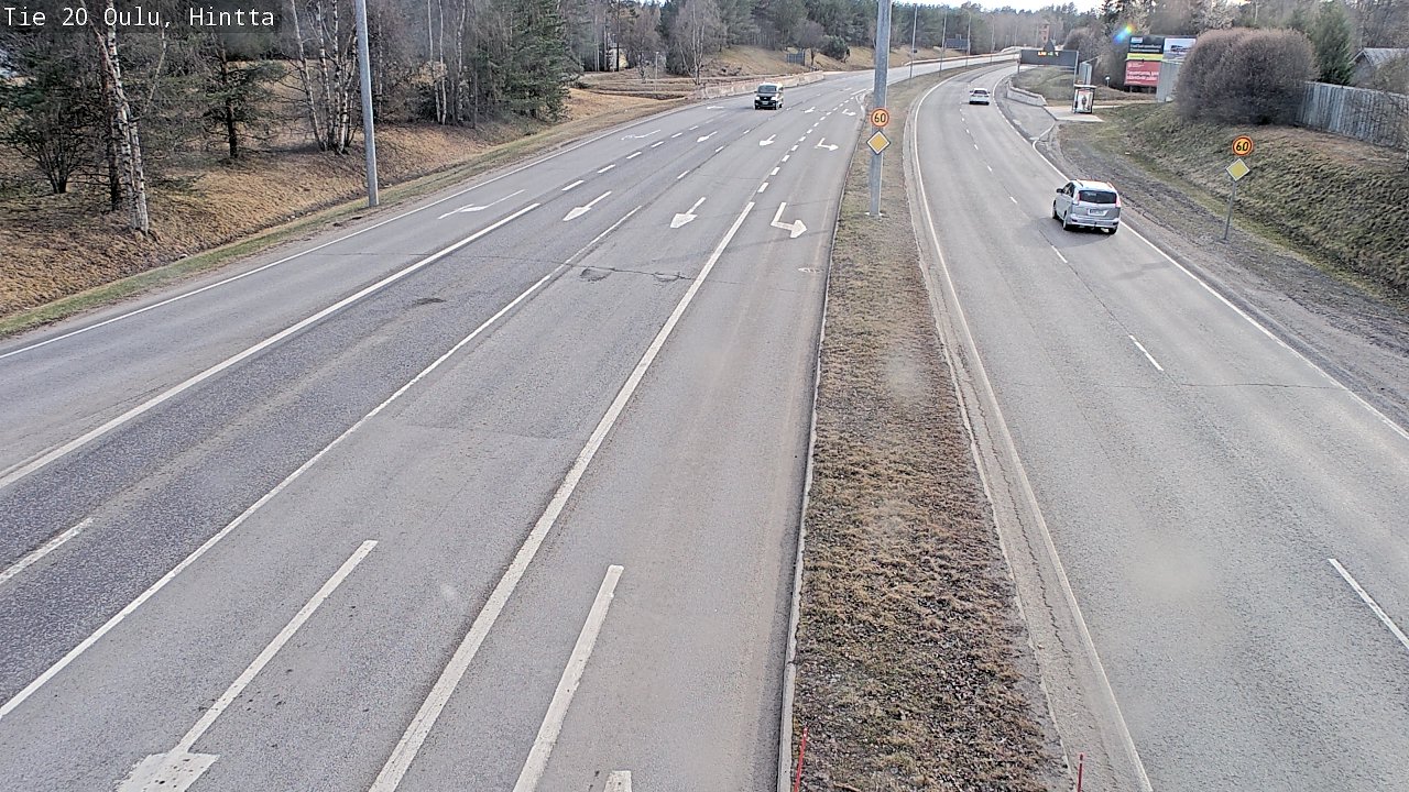 Kelikamerat Kuva Tie 20 Oulu, Hintta, Oulu, Pohjois-Pohjanmaa