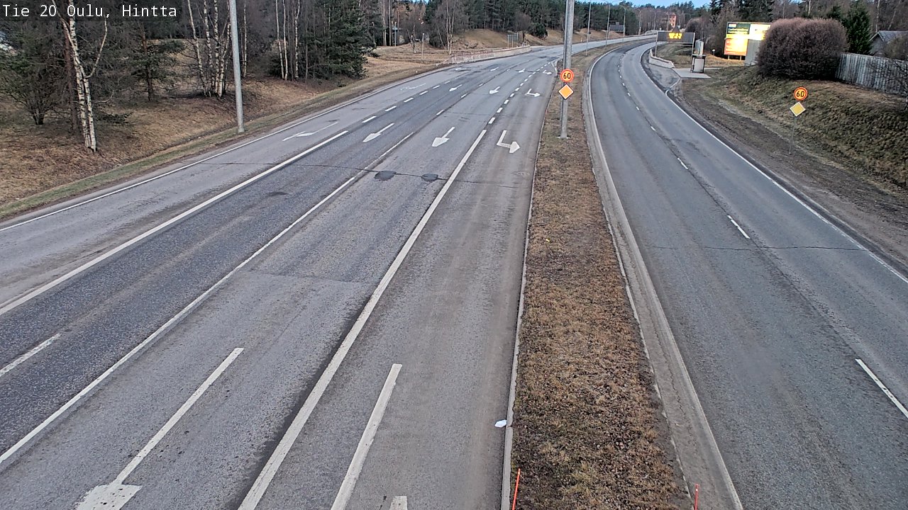 Kelikamerat Kuva Tie 20 Oulu, Hintta, Oulu, Pohjois-Pohjanmaa