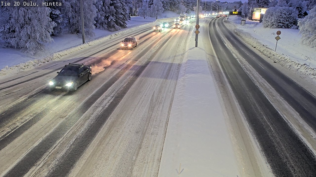 Kelikamerat Kuva Tie 20 Oulu, Hintta, Oulu, Pohjois-Pohjanmaa