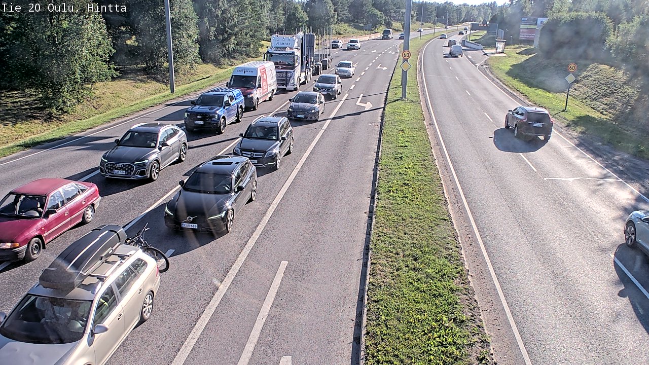 Kelikamerat Kuva Tie 20 Oulu, Hintta, Oulu, Pohjois-Pohjanmaa