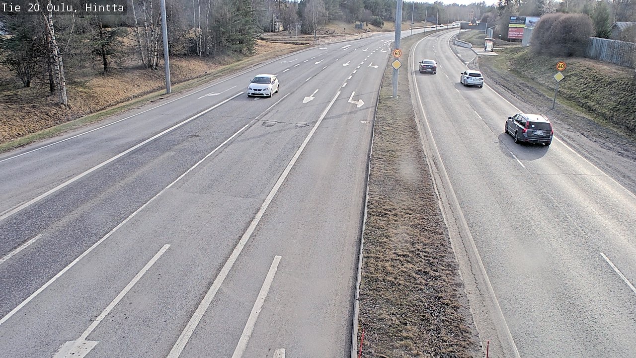 Kelikamerat Kuva Tie 20 Oulu, Hintta, Oulu, Pohjois-Pohjanmaa