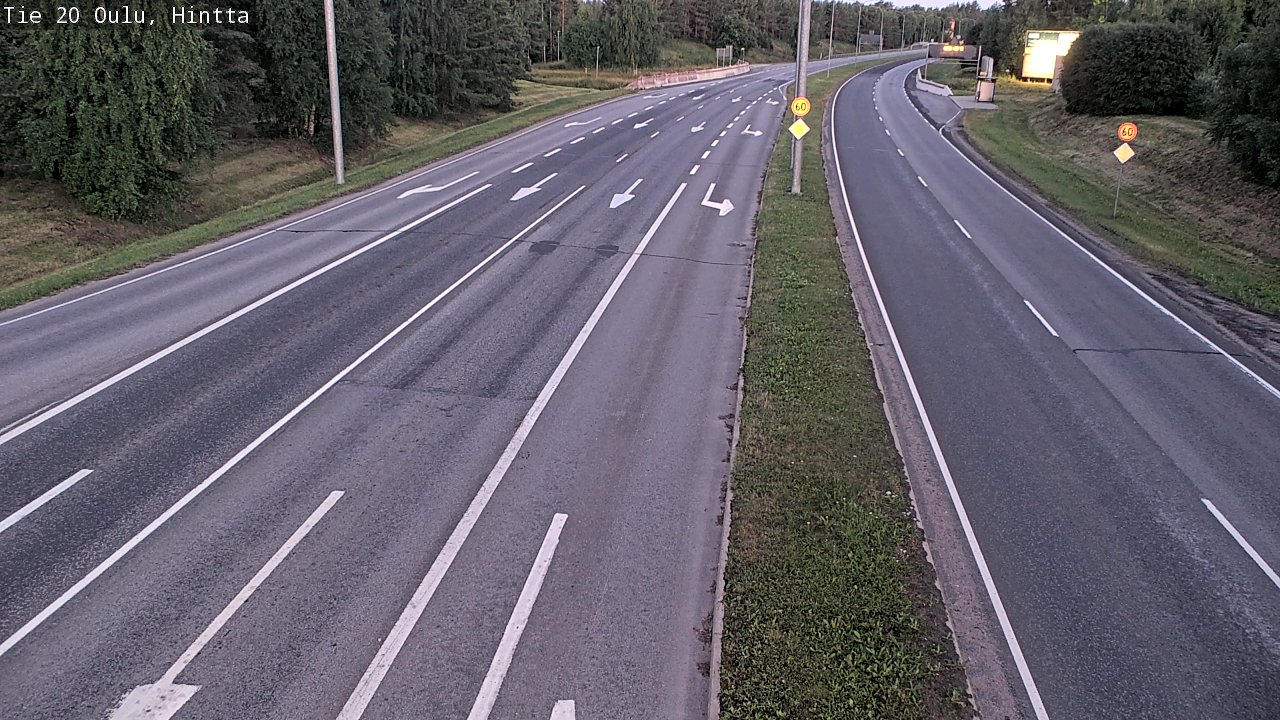 Kelikamerat Kuva Tie 20 Oulu, Hintta, Oulu, Pohjois-Pohjanmaa