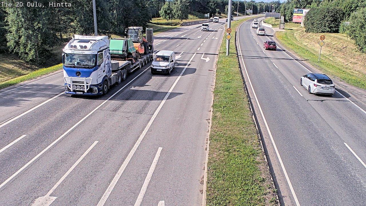 Kelikamerat Kuva Tie 20 Oulu, Hintta, Oulu, Pohjois-Pohjanmaa