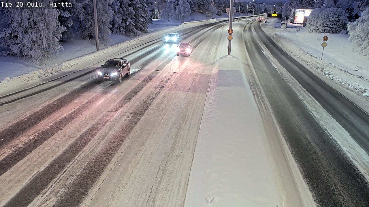 Kelikamerat Kuva Tie 20 Oulu, Hintta, Oulu, Pohjois-Pohjanmaa