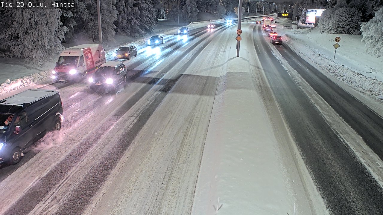 Kelikamerat Kuva Tie 20 Oulu, Hintta, Oulu, Pohjois-Pohjanmaa