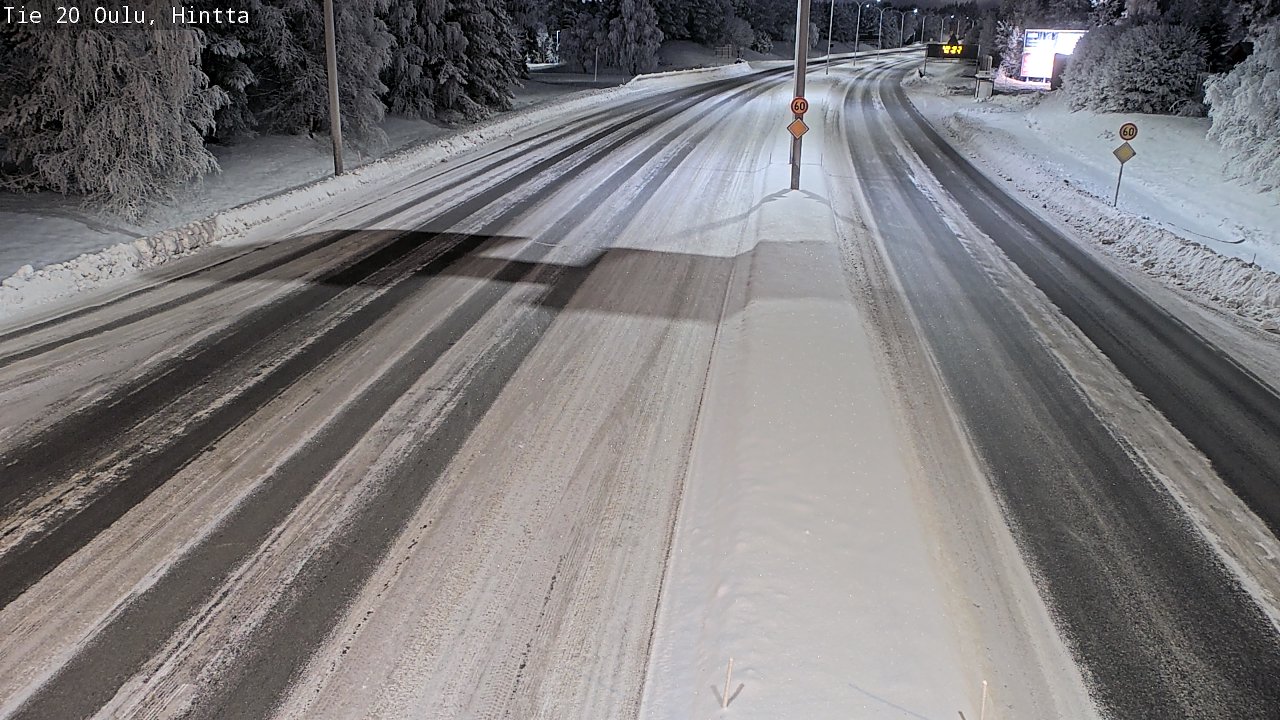 Kelikamerat Kuva Tie 20 Oulu, Hintta, Oulu, Pohjois-Pohjanmaa