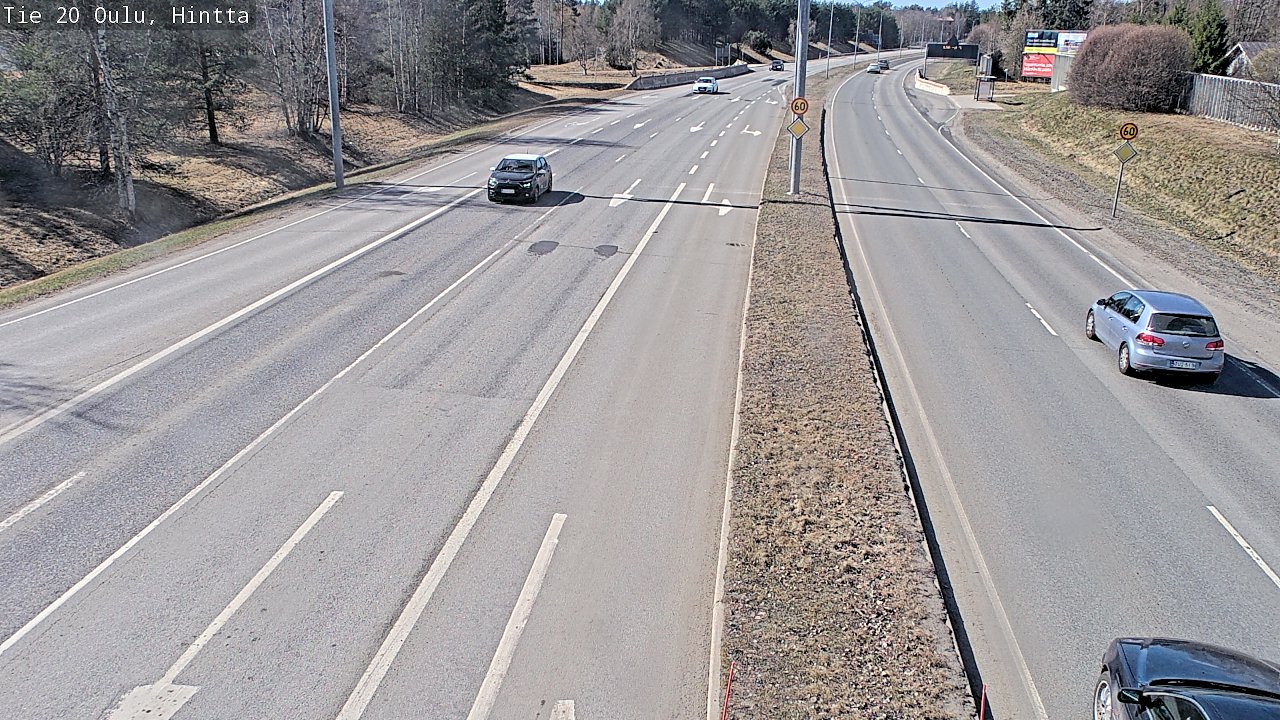 Kelikamerat Kuva Tie 20 Oulu, Hintta, Oulu, Pohjois-Pohjanmaa