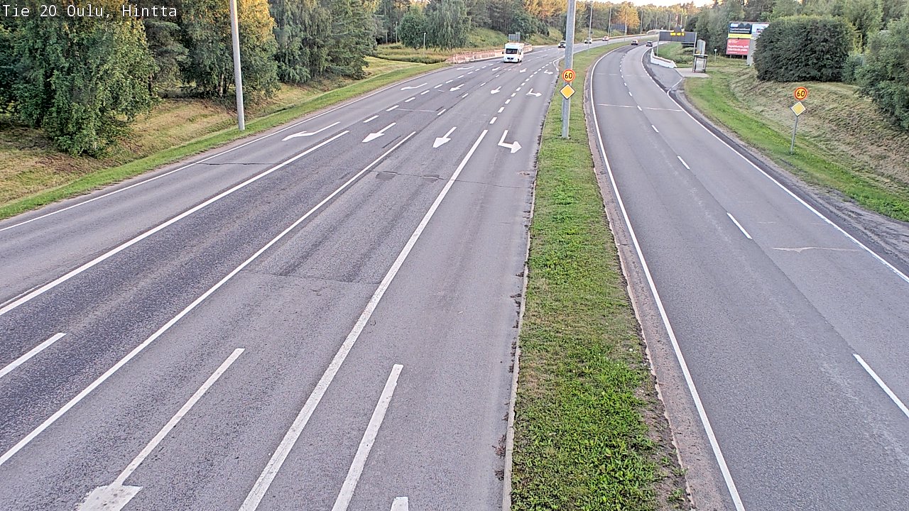 Kelikamerat Kuva Tie 20 Oulu, Hintta, Oulu, Pohjois-Pohjanmaa