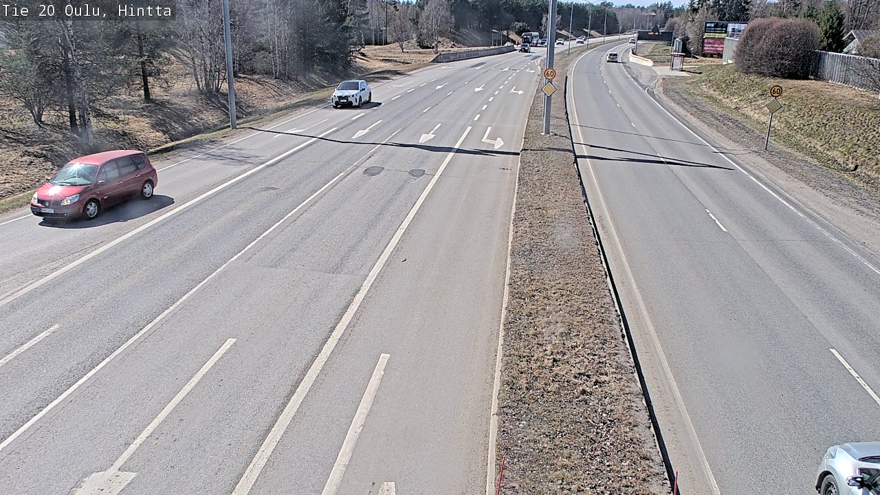 Kelikamerat Kuva Tie 20 Oulu, Hintta, Oulu, Pohjois-Pohjanmaa