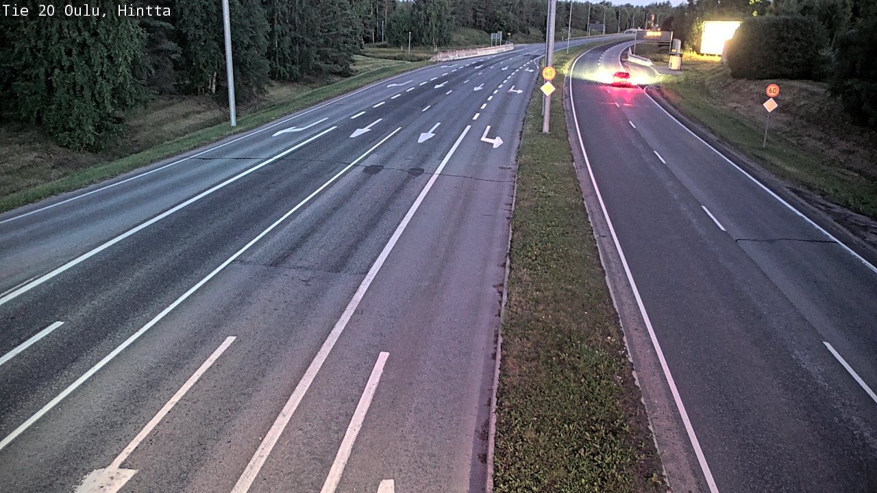 Kelikamerat Kuva Tie 20 Oulu, Hintta, Oulu, Pohjois-Pohjanmaa