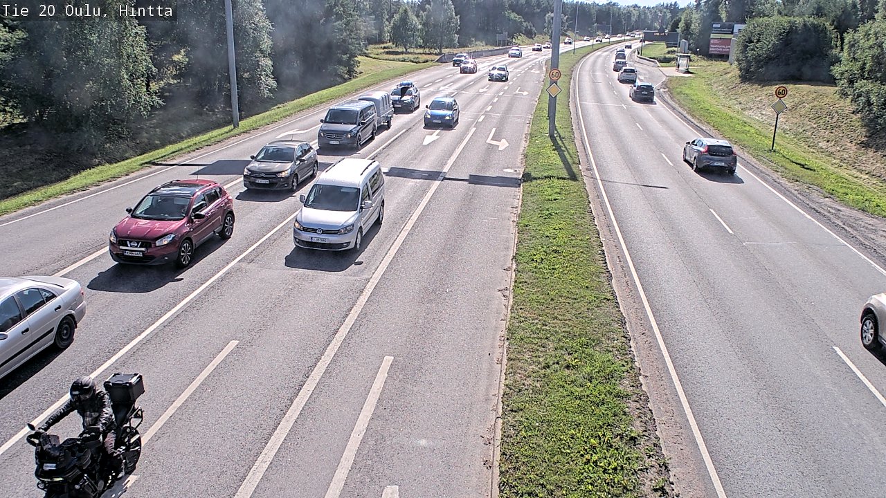 Kelikamerat Kuva Tie 20 Oulu, Hintta, Oulu, Pohjois-Pohjanmaa