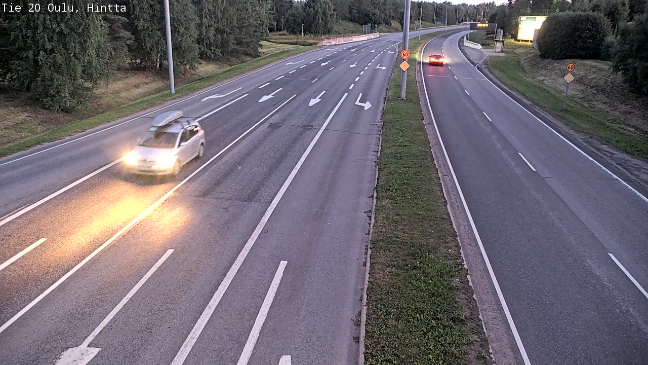 Kelikamerat Kuva Tie 20 Oulu, Hintta, Oulu, Pohjois-Pohjanmaa