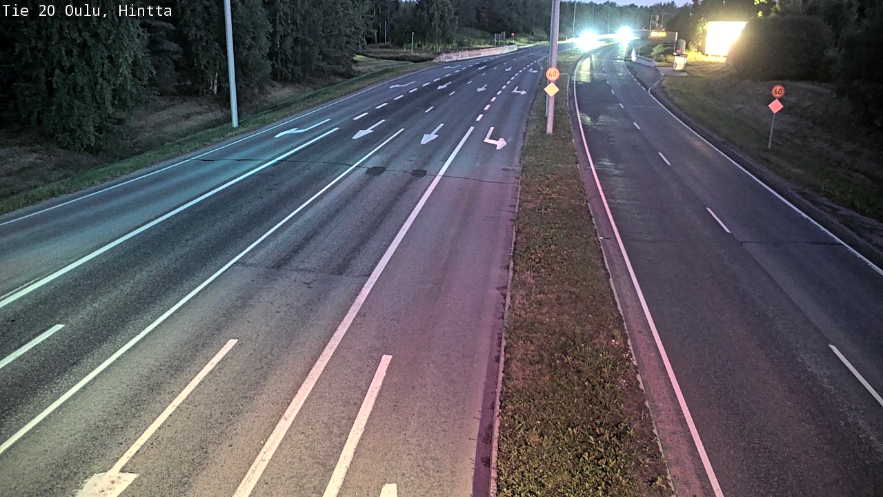 Kelikamerat Kuva Tie 20 Oulu, Hintta, Oulu, Pohjois-Pohjanmaa
