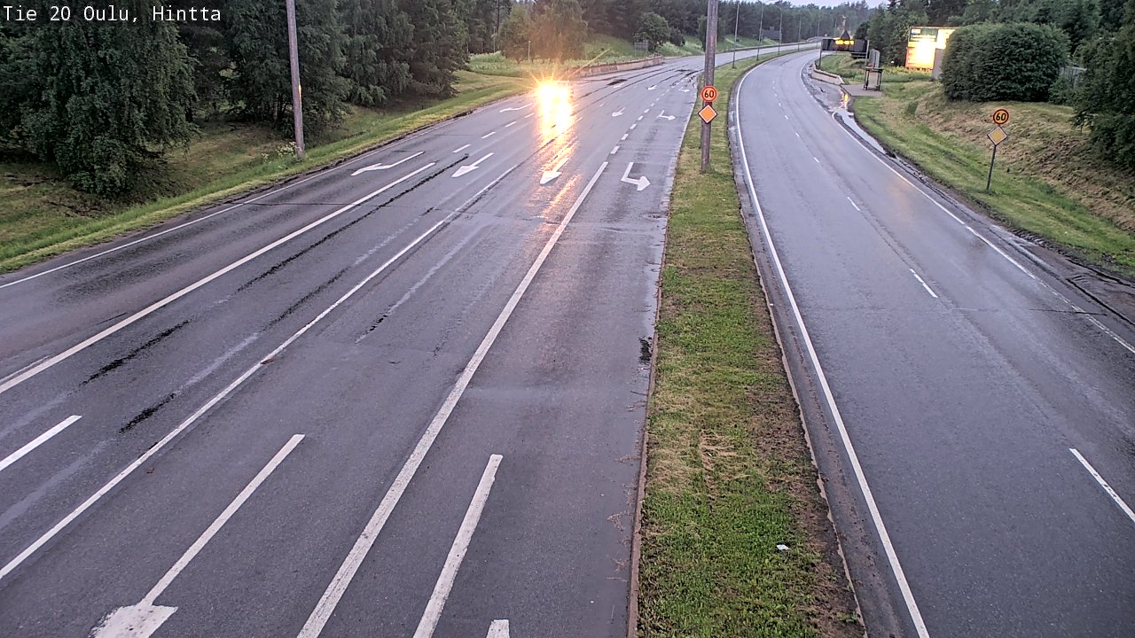 Kelikamerat Kuva Tie 20 Oulu, Hintta, Oulu, Pohjois-Pohjanmaa