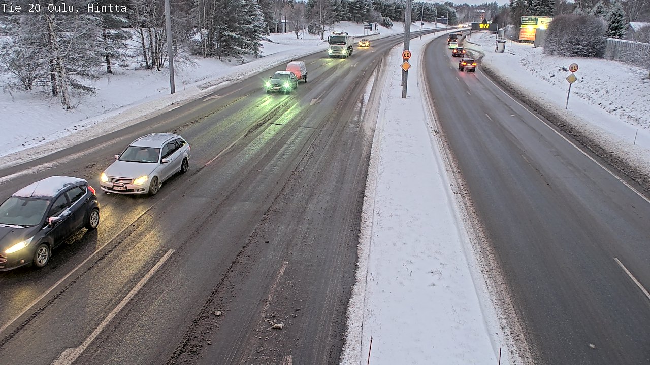 Kelikamerat Kuva Tie 20 Oulu, Hintta, Oulu, Pohjois-Pohjanmaa