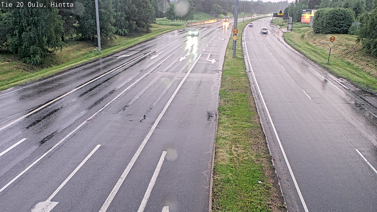 Kelikamerat Kuva Tie 20 Oulu, Hintta, Oulu, Pohjois-Pohjanmaa