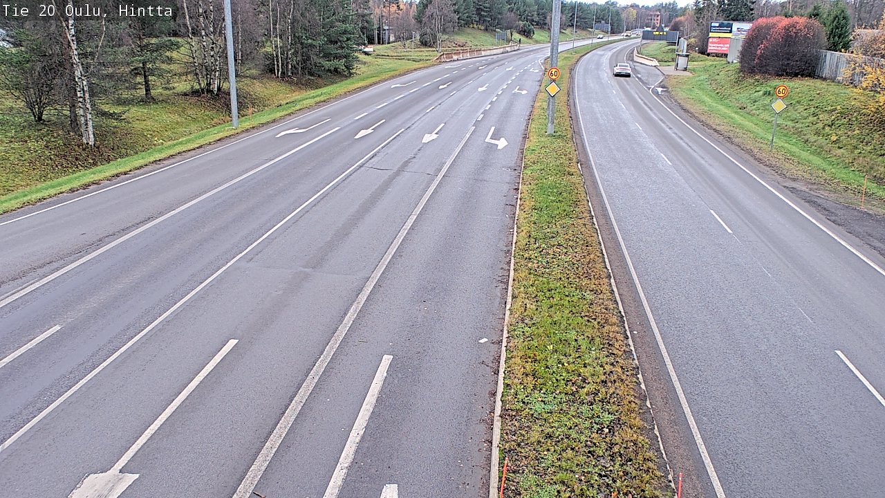 Kelikamerat Kuva Tie 20 Oulu, Hintta, Oulu, Pohjois-Pohjanmaa