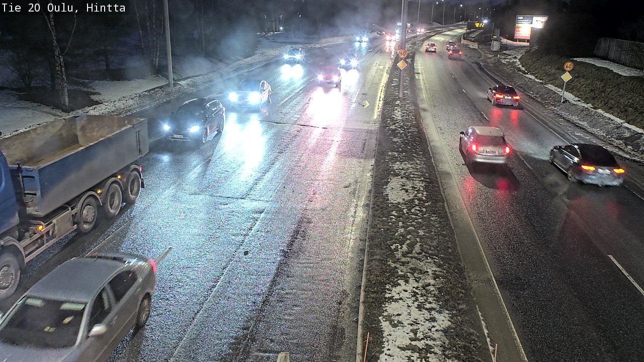 Kelikamerat Kuva Tie 20 Oulu, Hintta, Oulu, Pohjois-Pohjanmaa