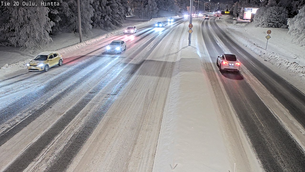 Kelikamerat Kuva Tie 20 Oulu, Hintta, Oulu, Pohjois-Pohjanmaa