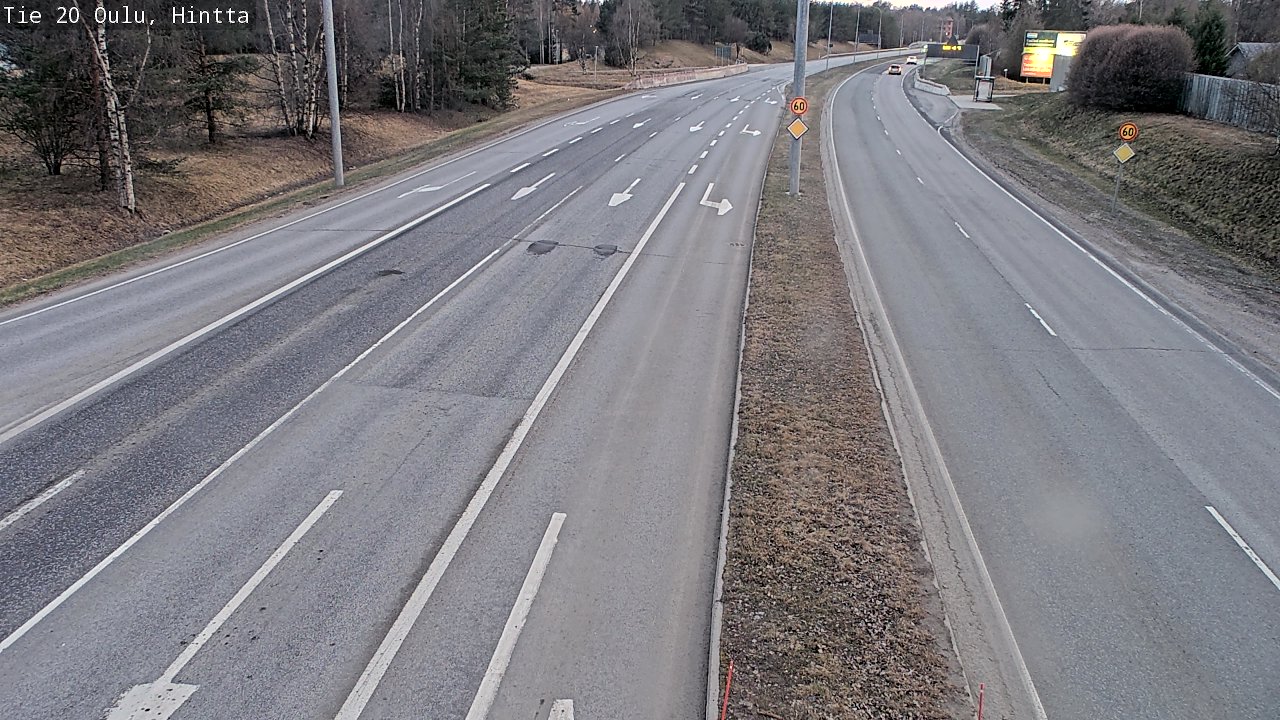Kelikamerat Kuva Tie 20 Oulu, Hintta, Oulu, Pohjois-Pohjanmaa