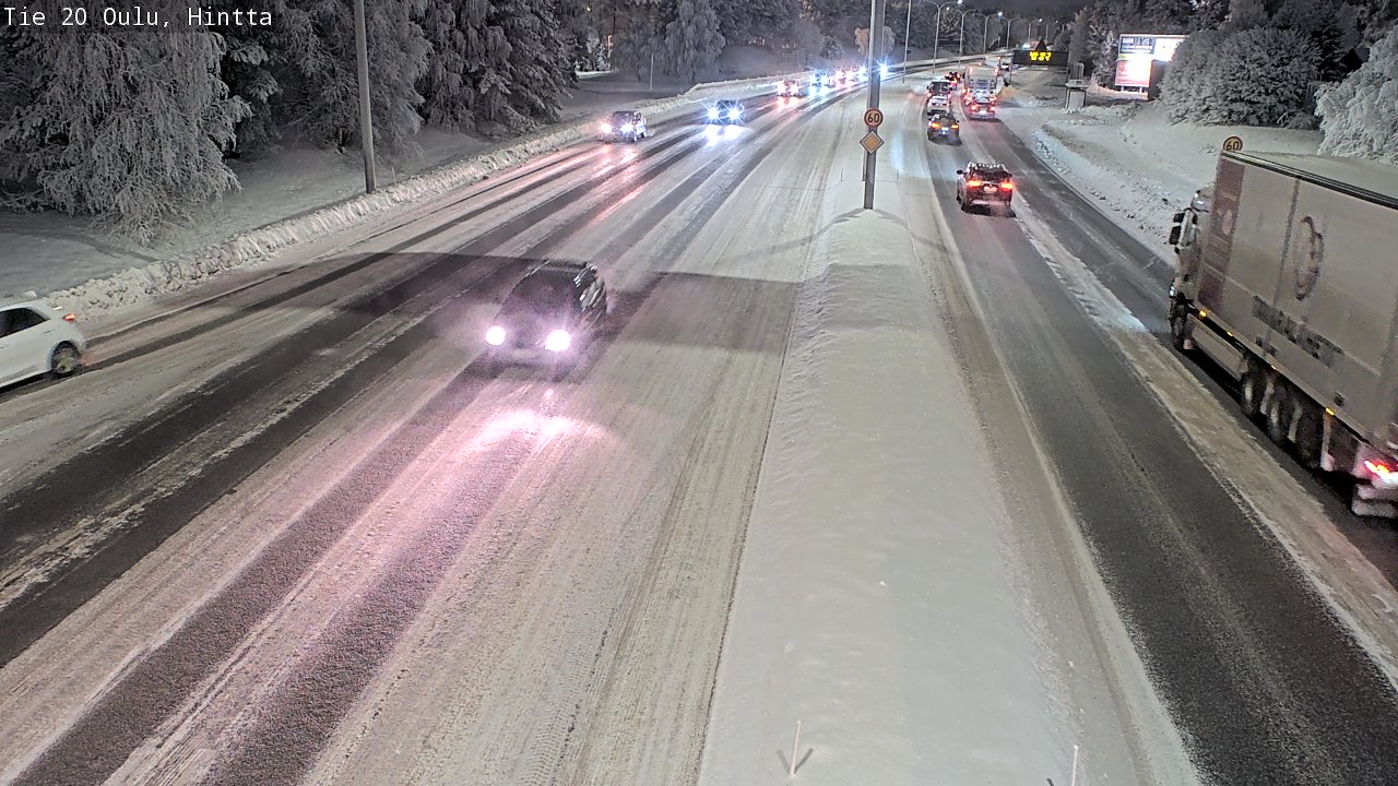 Kelikamerat Kuva Tie 20 Oulu, Hintta, Oulu, Pohjois-Pohjanmaa