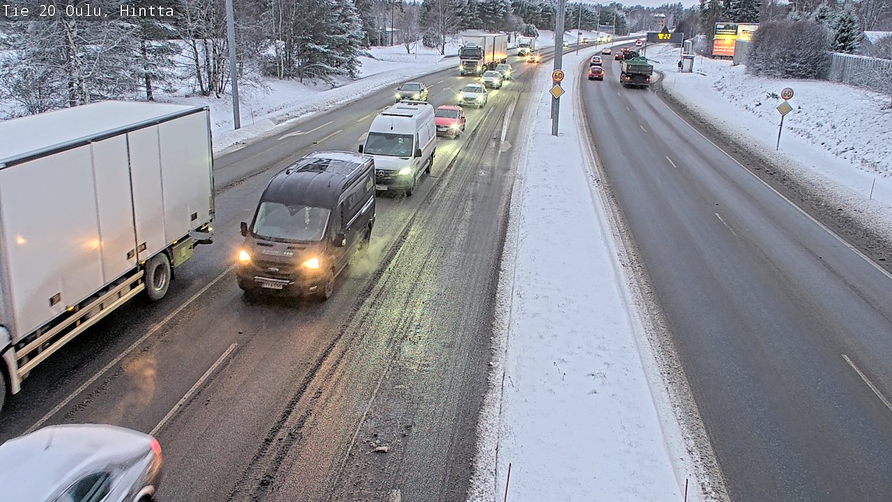 Kelikamerat Kuva Tie 20 Oulu, Hintta, Oulu, Pohjois-Pohjanmaa