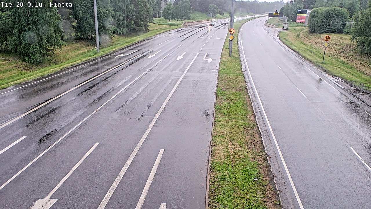 Kelikamerat Kuva Tie 20 Oulu, Hintta, Oulu, Pohjois-Pohjanmaa
