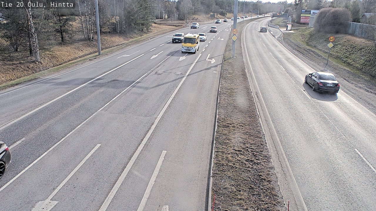 Kelikamerat Kuva Tie 20 Oulu, Hintta, Oulu, Pohjois-Pohjanmaa