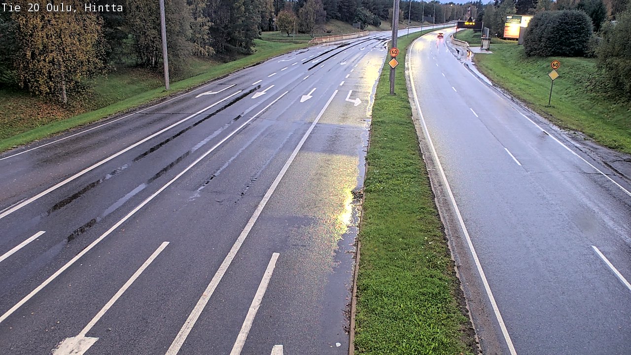 Kelikamerat Kuva Tie 20 Oulu, Hintta, Oulu, Pohjois-Pohjanmaa