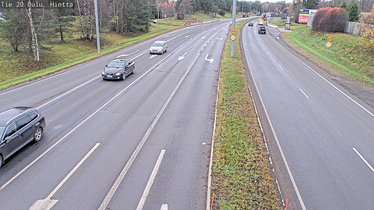 Kelikamerat Kuva Tie 20 Oulu, Hintta, Oulu, Pohjois-Pohjanmaa