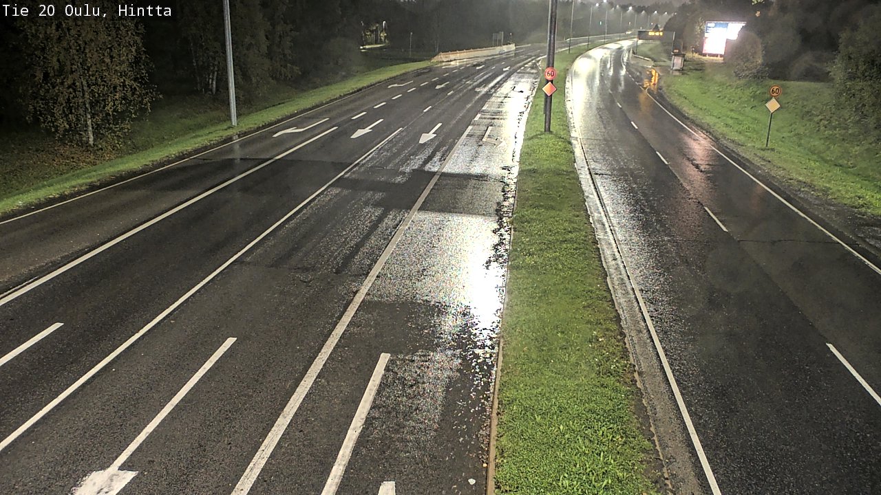 Kelikamerat Kuva Tie 20 Oulu, Hintta, Oulu, Pohjois-Pohjanmaa