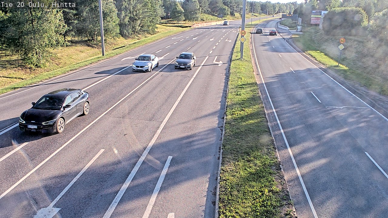 Kelikamerat Kuva Tie 20 Oulu, Hintta, Oulu, Pohjois-Pohjanmaa