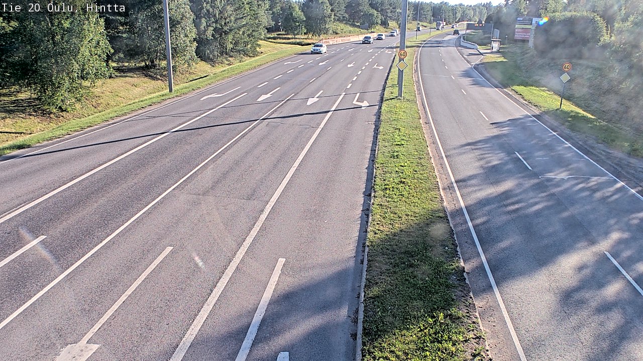 Kelikamerat Kuva Tie 20 Oulu, Hintta, Oulu, Pohjois-Pohjanmaa